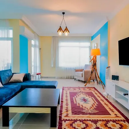 And Comfy Flat With Balcony In Muratpasa Apartment Antalya